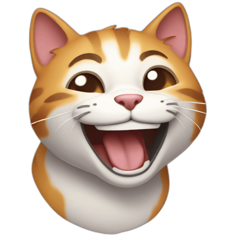 laughing cat emoji