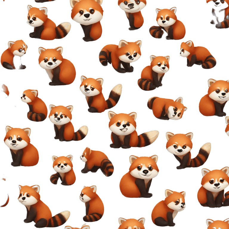 Red panda salt shaker emoji