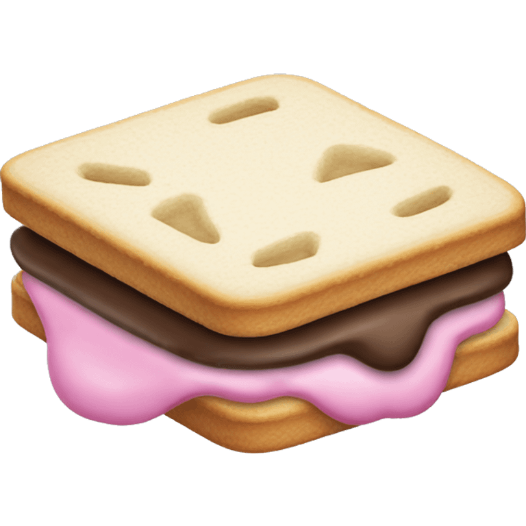 Neapolitan ice cream sandwich  emoji