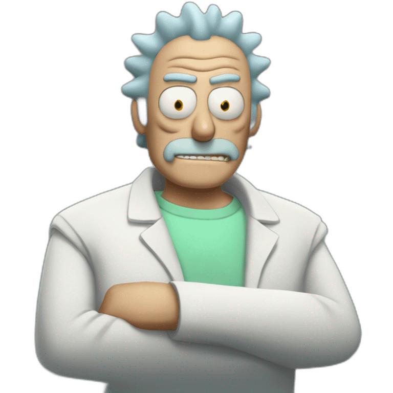 rick from rick and morty emoji