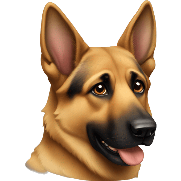 German shepherd emoji