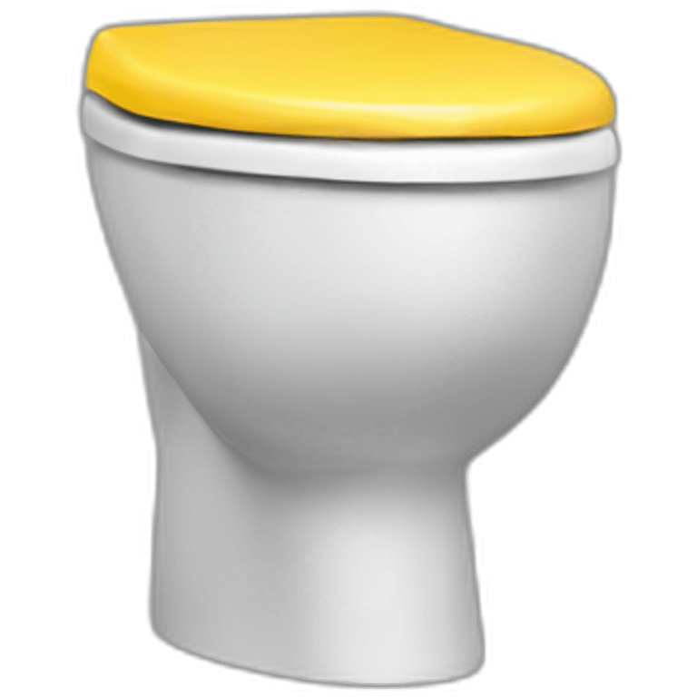 A shit taking a pee emoji