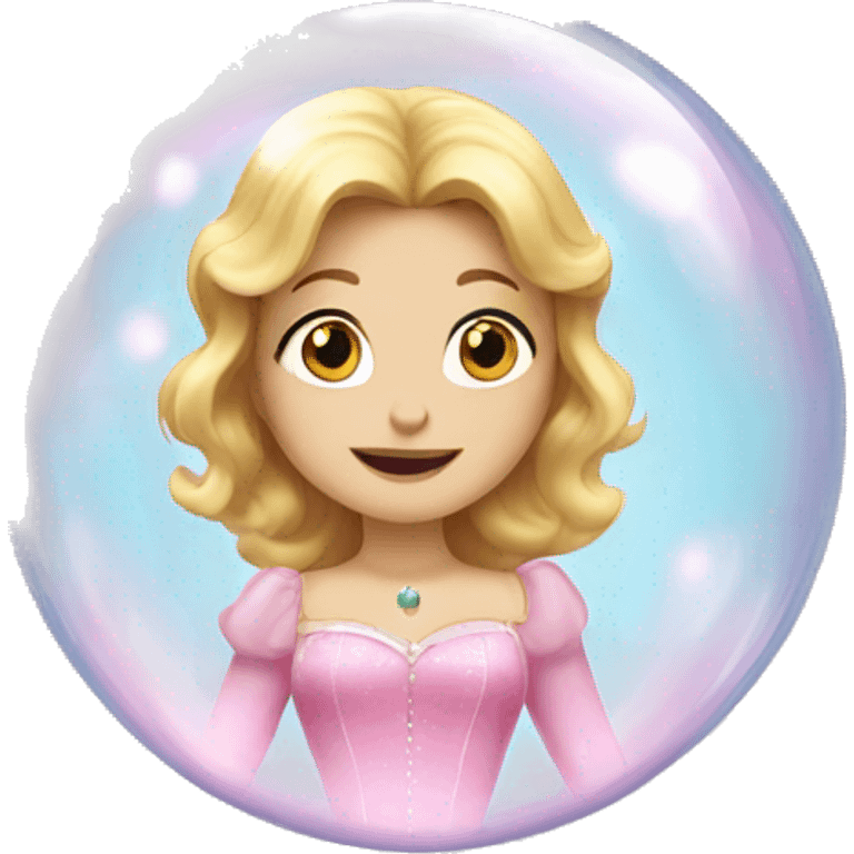 Glinda in a bubble  emoji