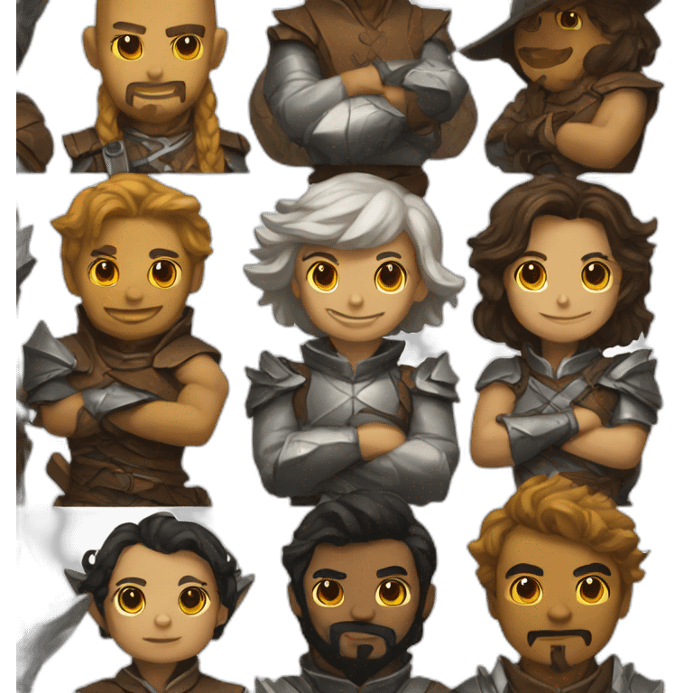 dungeon masters screen emoji