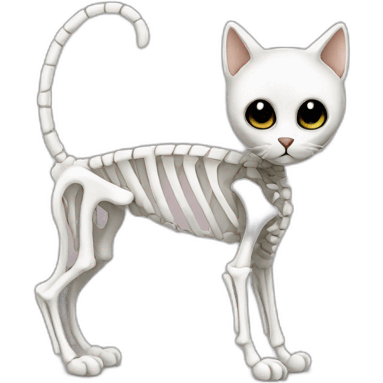 cat skelleton emoji