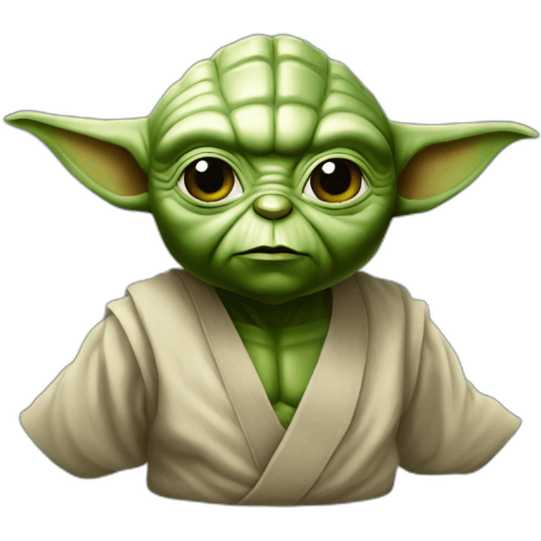 Yoda star Wars boxing emoji