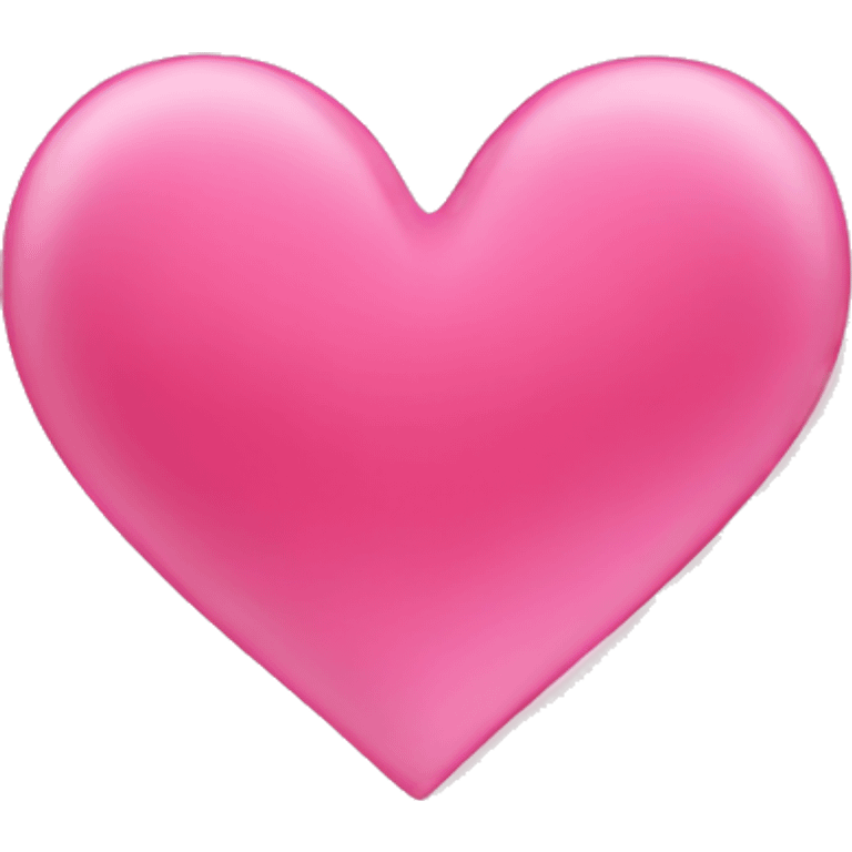 Heart pink emoji