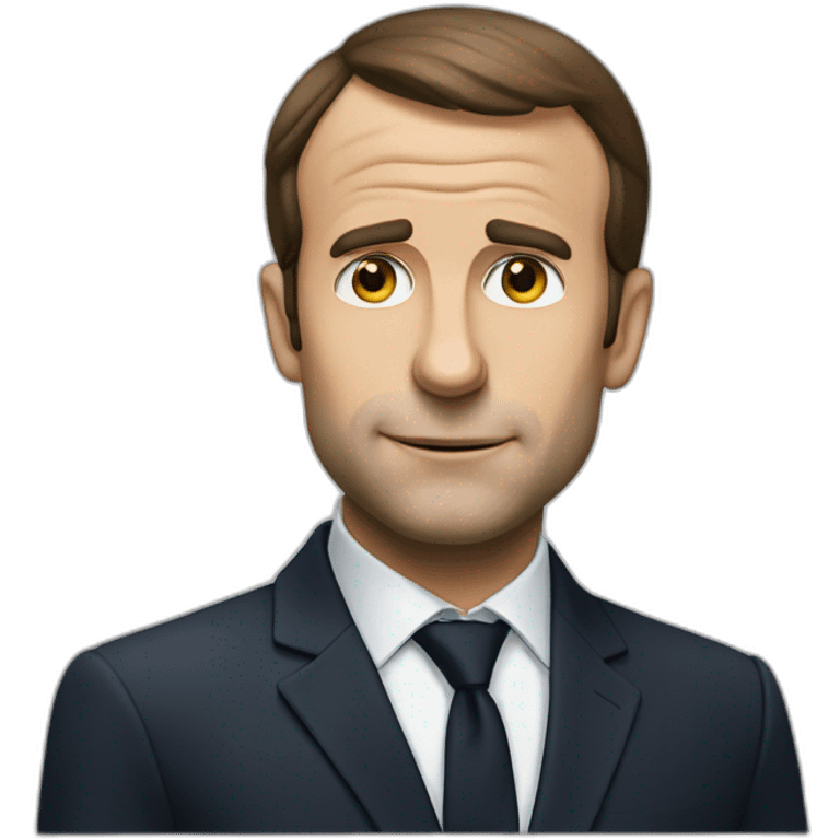 Macron qui fume  emoji