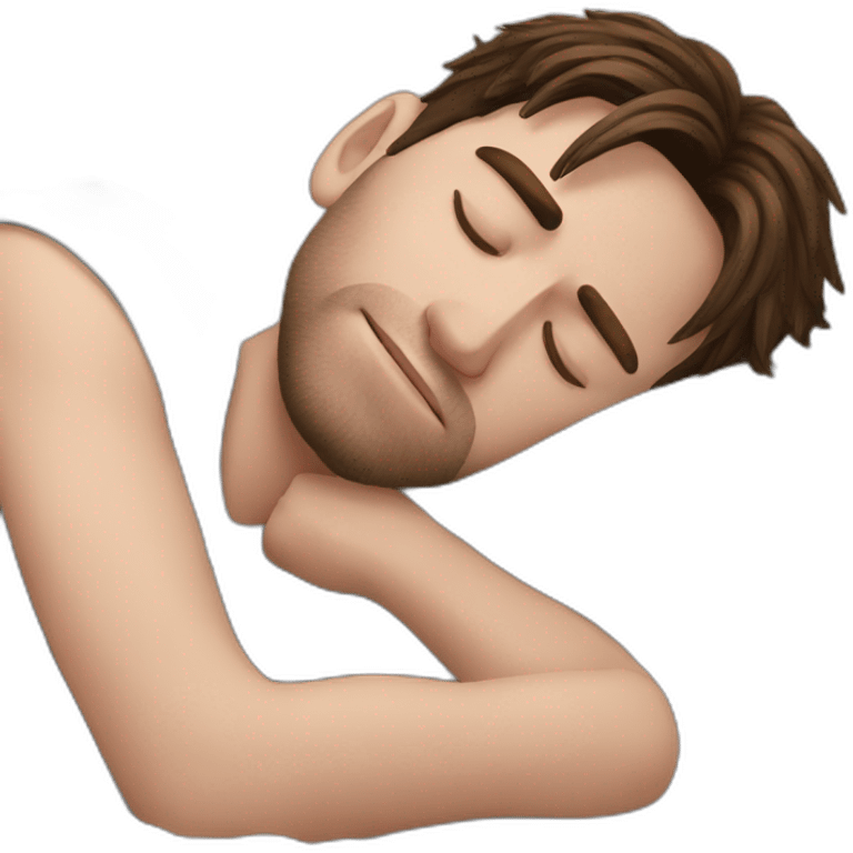 messi sleeping emoji