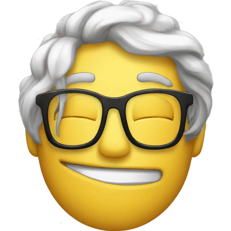 musik und cool lachen ohrwurm emoji