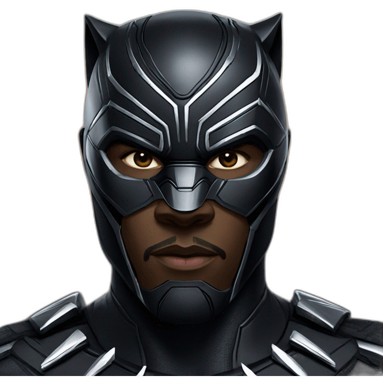 black panther avenger emoji