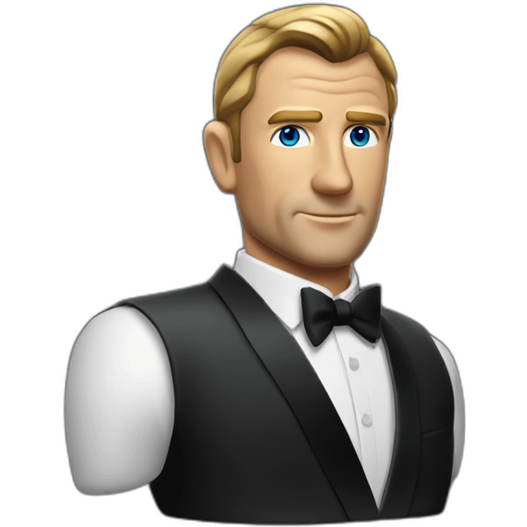 James Bond dans un casino emoji