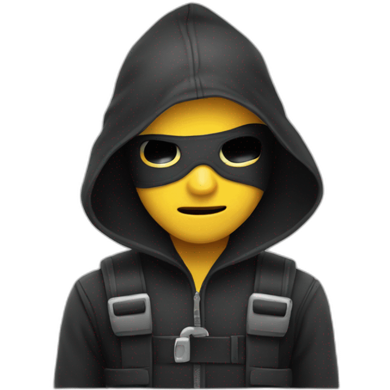 Burglar emoji