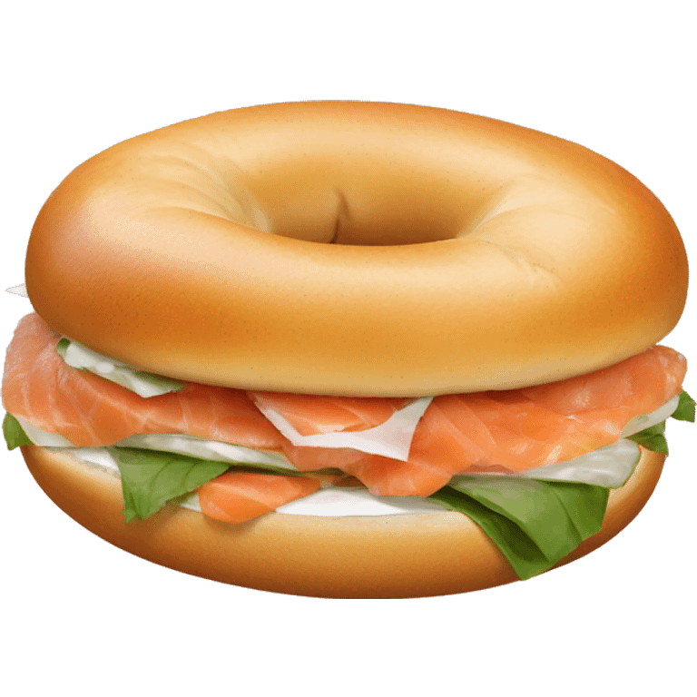 Lox bagel sandwich emoji