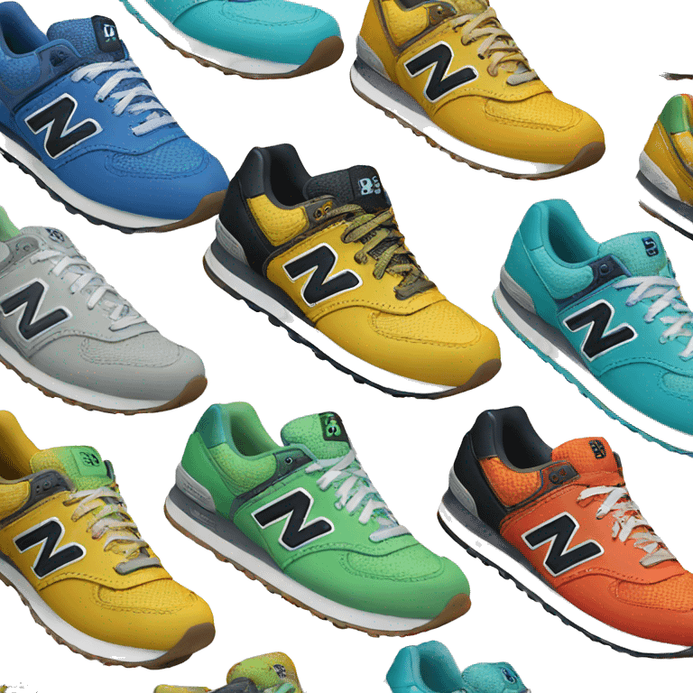 New Balance sneakers emoji