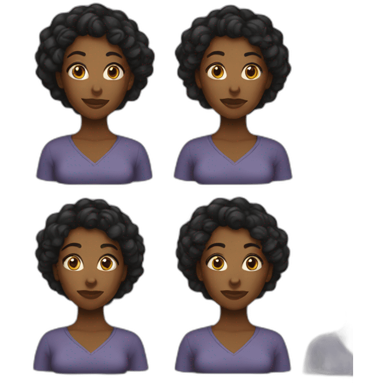 black women emoji