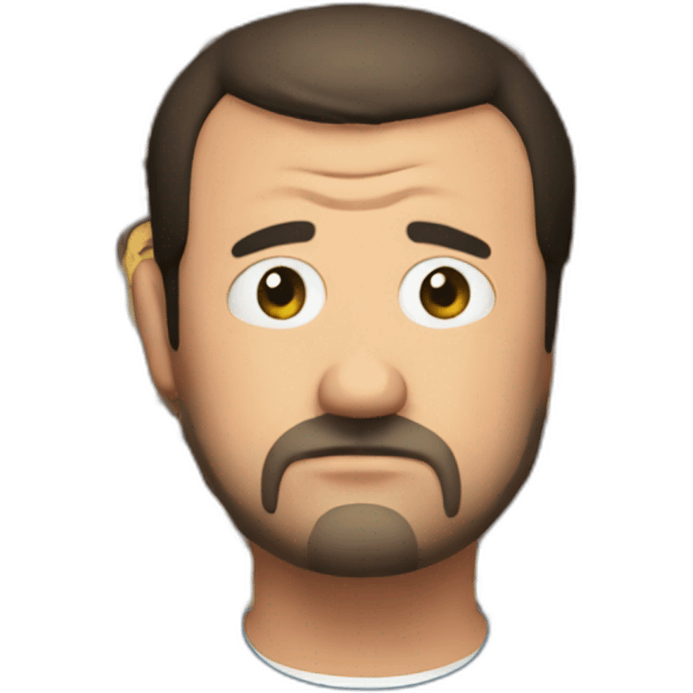 Matteo Salvini sad emoji