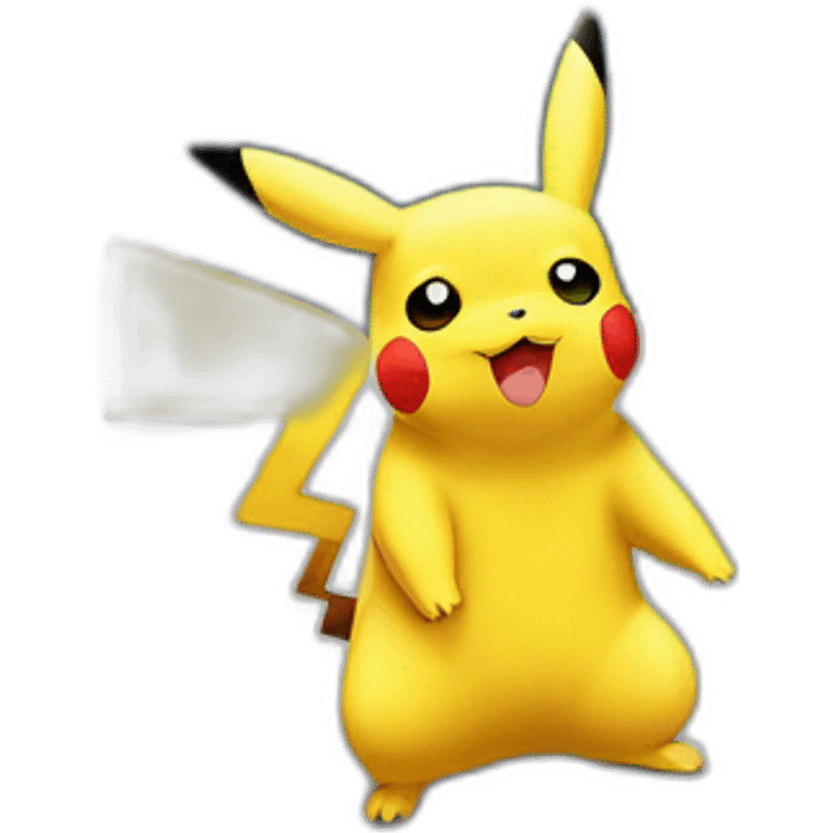 Pikachu de type eau emoji