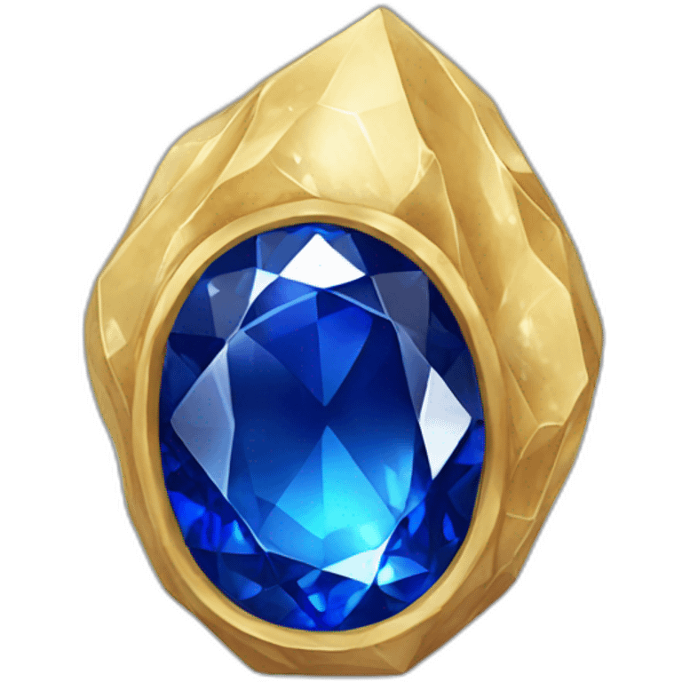 flawed sapphire emoji