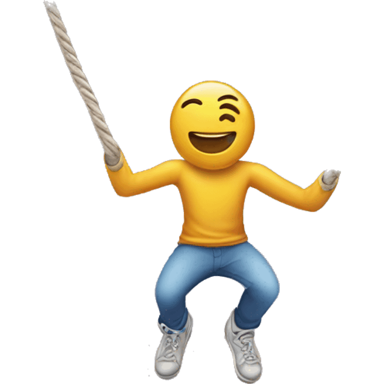 Rope skipping emoji