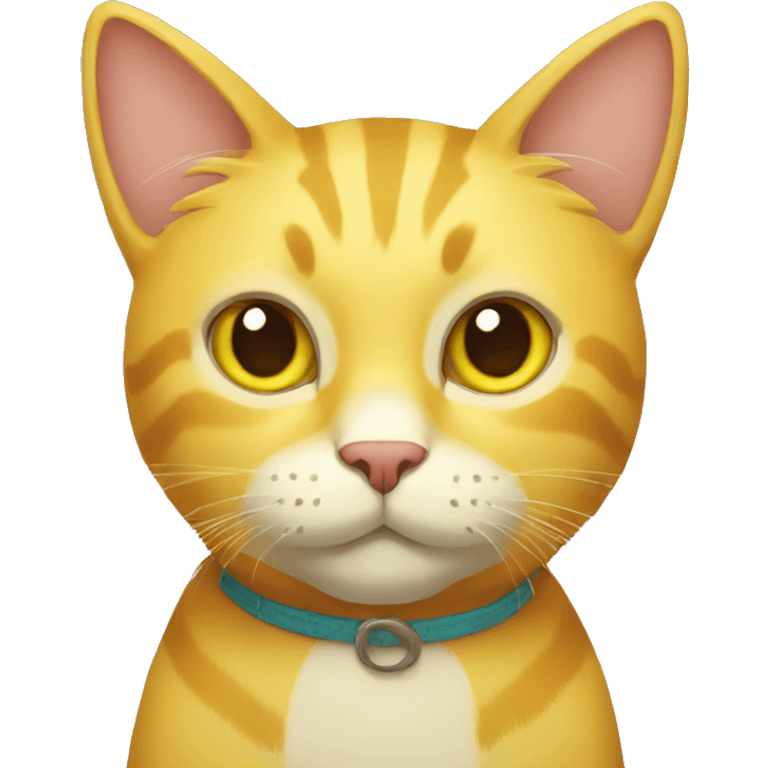 yellow cat emoji