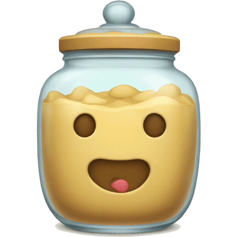 glass cookie jar emoji