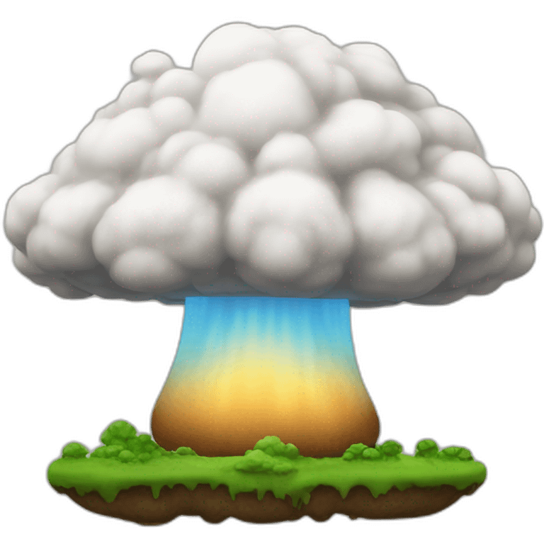 mushroom cloud emoji