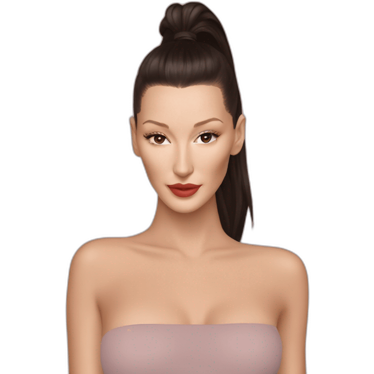 Bella hadid emoji