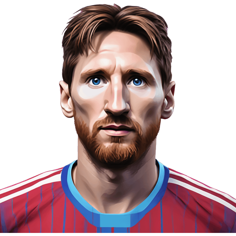 Synthwave Messi in Soviet pixel style, oil paint, epic eyes, intricate lips, exquisite pose, beautiful, desirable, logical, Midsommar  emoji