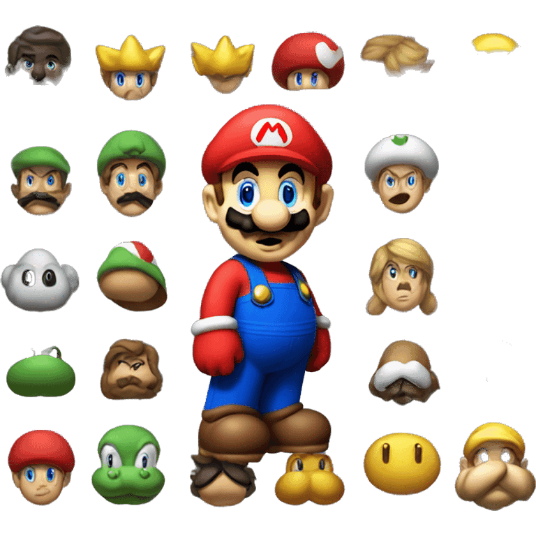 Super Mario Bros emoji