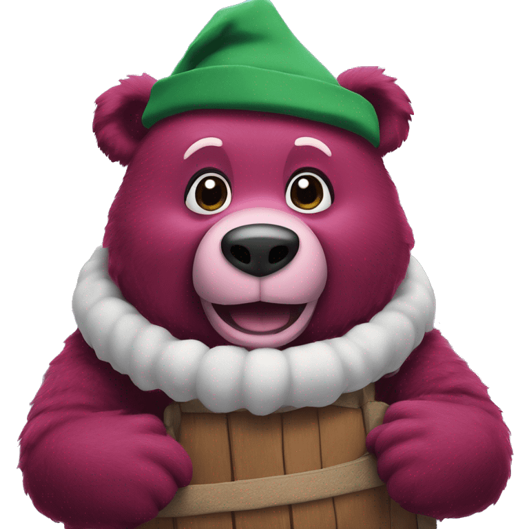 Lotso in Santa clauss emoji