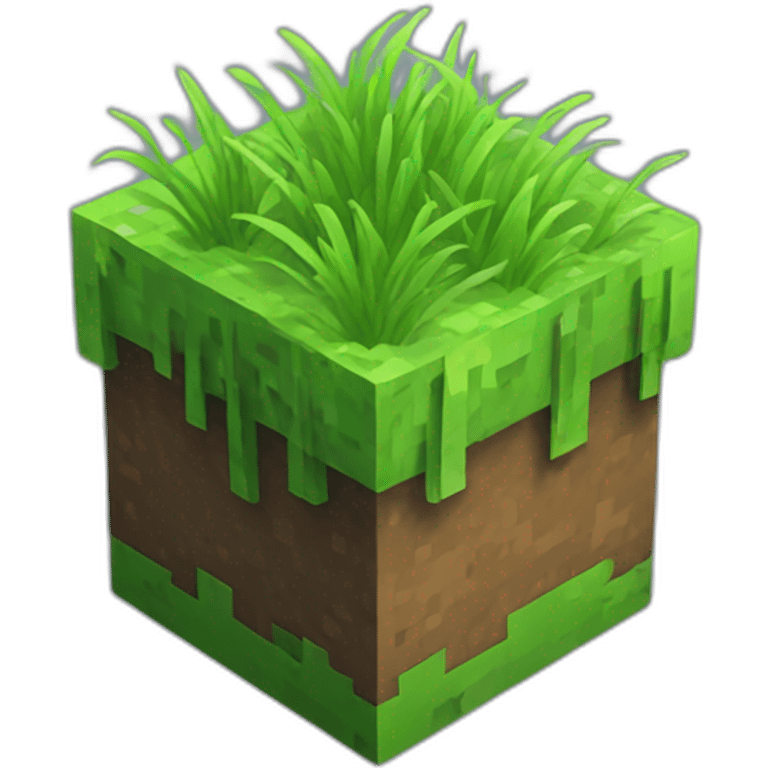 minecraft grass block emoji