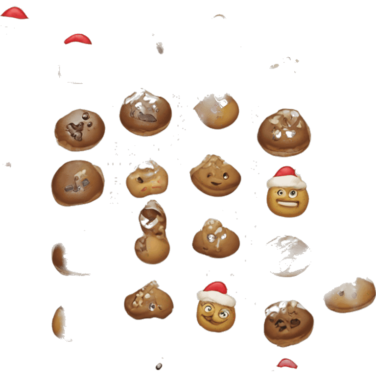 Weihnachts lebkuchenmann  emoji