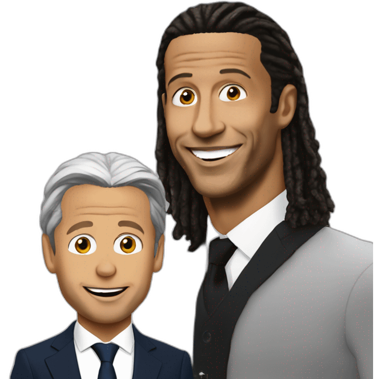 ronaldino-with-macron emoji