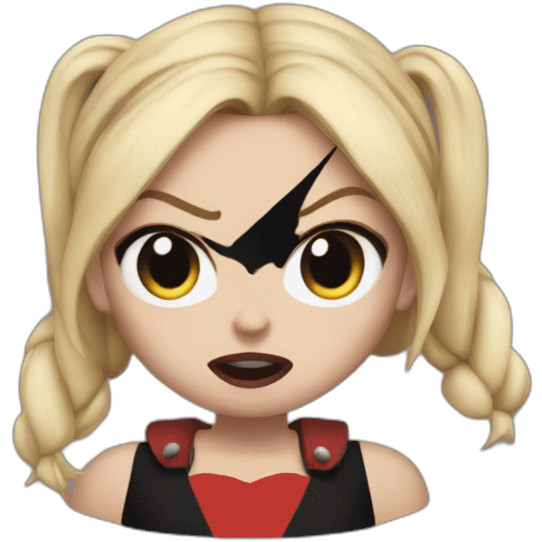 Angry Harley Quinn  emoji