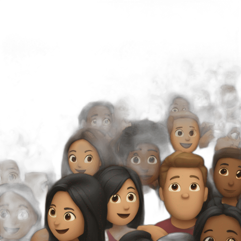 crowd in concert emoji