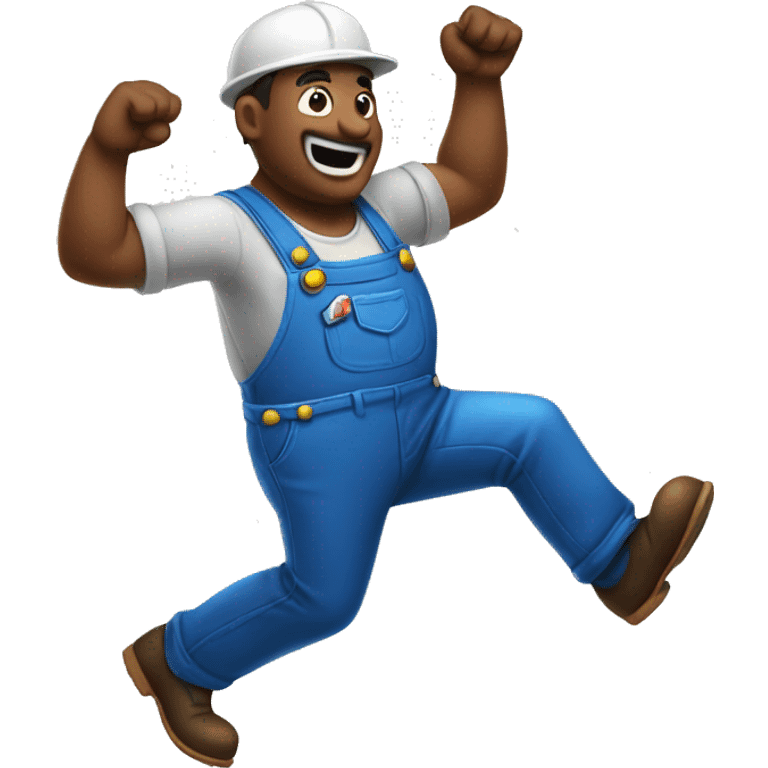 dancing plumber emoji