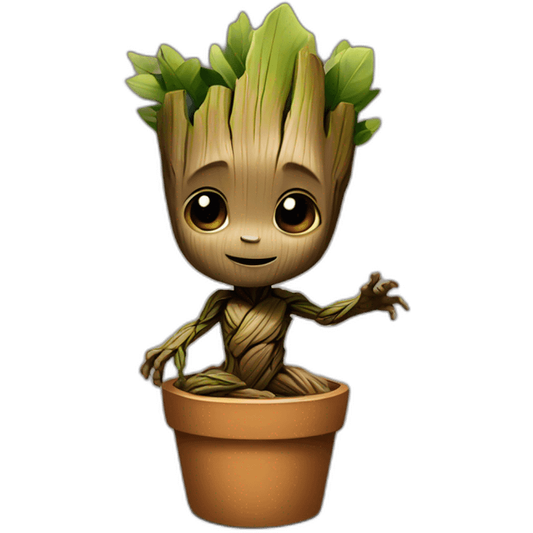 Baby groot emoji