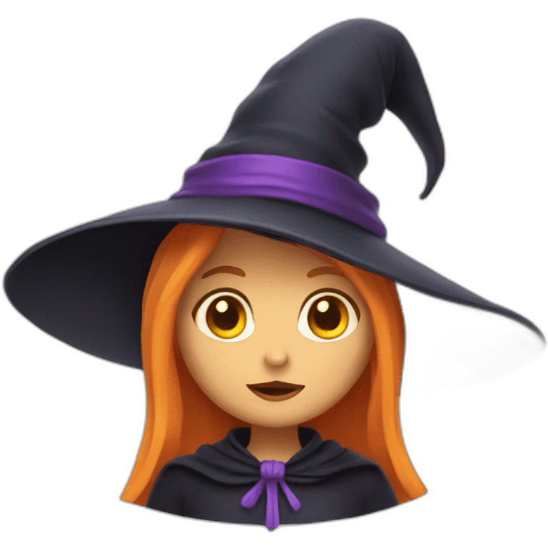 a witch emoji