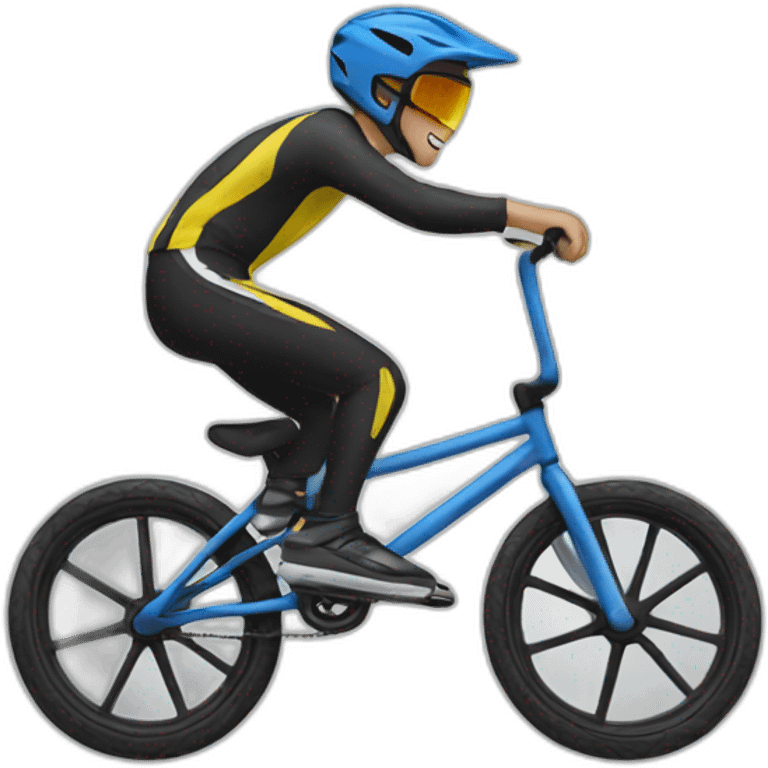 Bmx race emoji