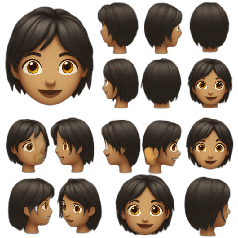 Mowgli female emoji