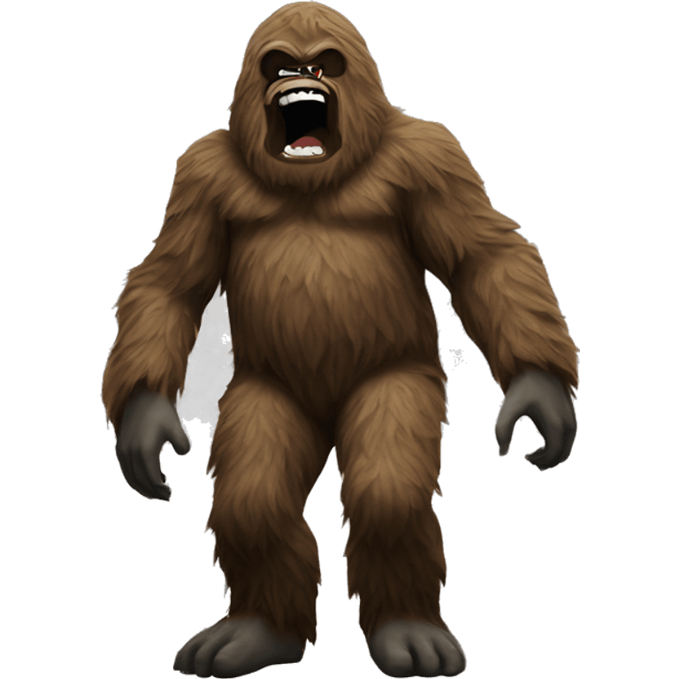 Sasquatch on the Moon emoji