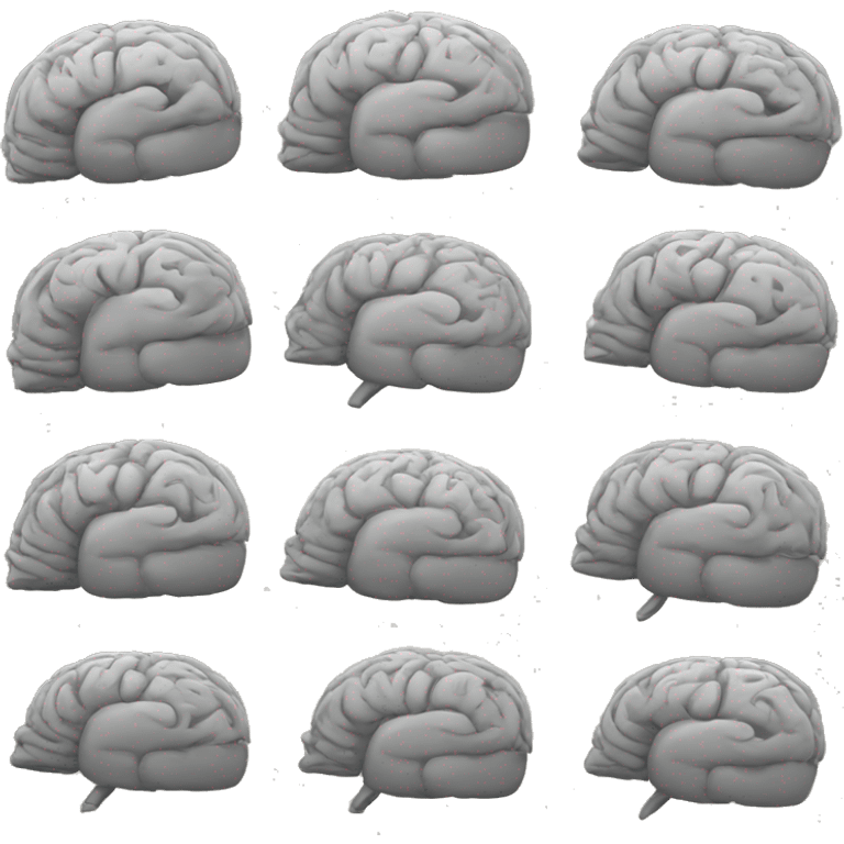 Head opened brain appear emoji