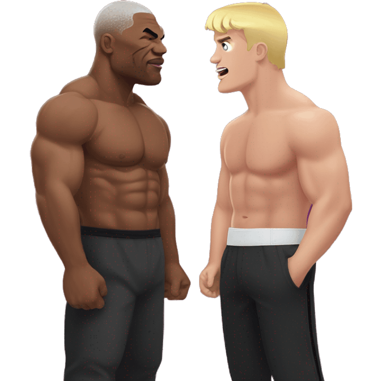 Mike tyson vs jake paul emoji