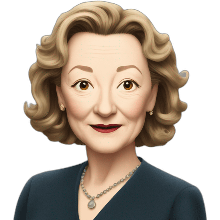 Lesley Manville emoji