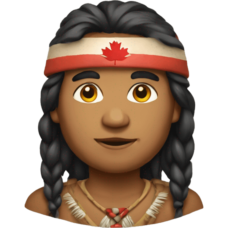 Canadian Indians emoji