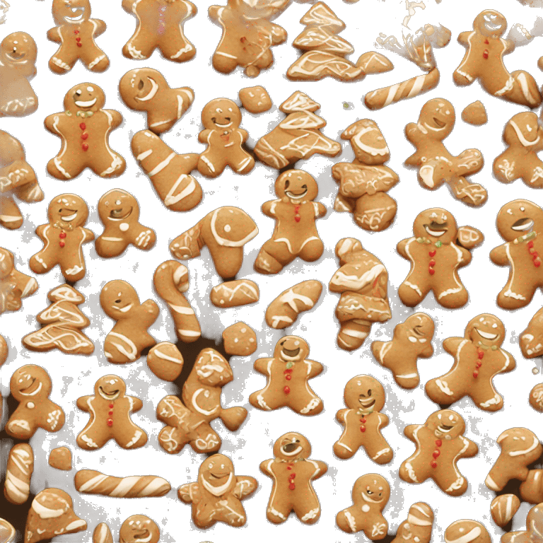 Gingerbread aesthetic  emoji