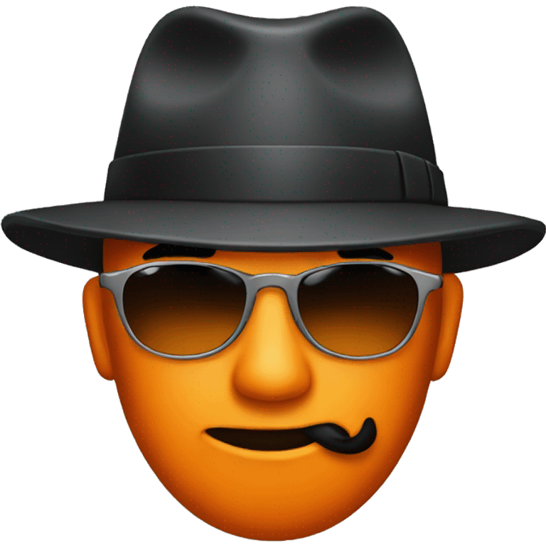 Mafia orange emoji