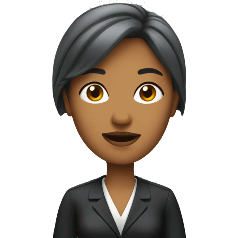 Female lawyer  emoji