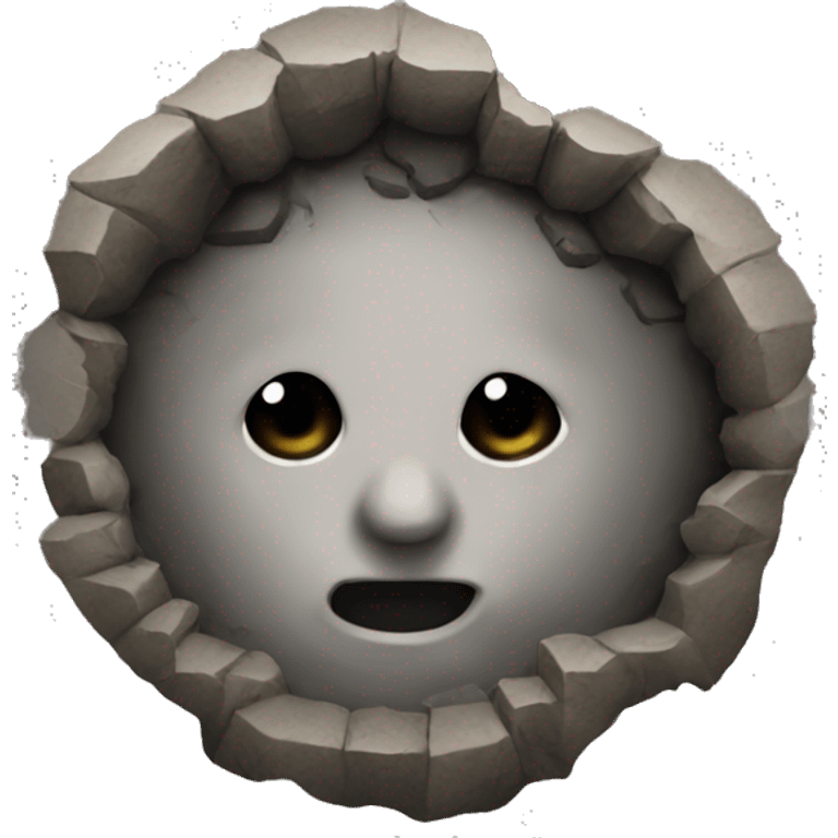 A deep hole  emoji